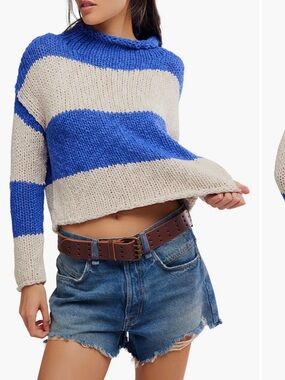 NWT Free People
Rugby Stripe
Sweater